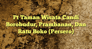 Pt Taman Wisata Candi Borobudur, Prambanan, Dan Ratu Boko (Persero)